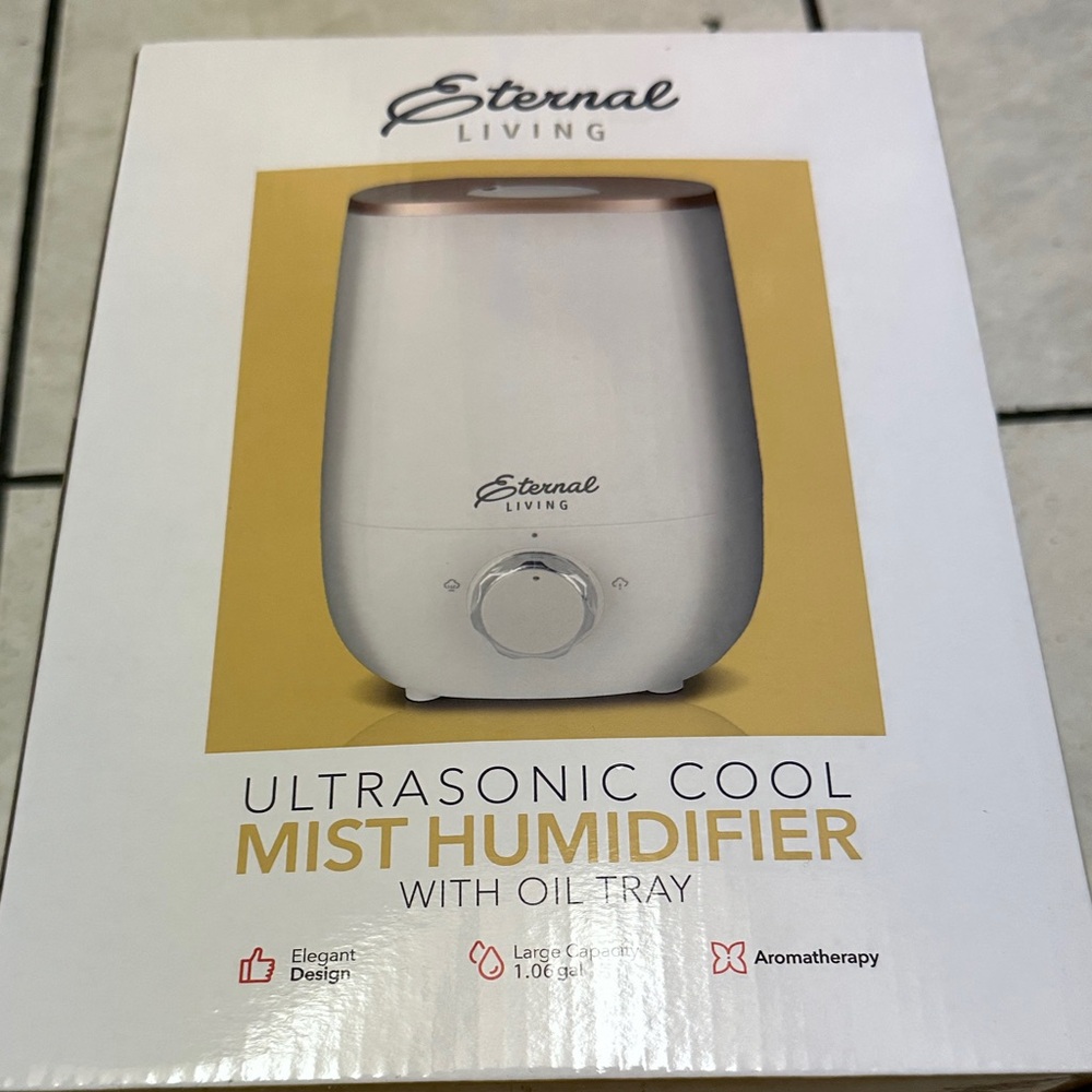 Eternal Living Ultrasonic Cool Mist Humidifier